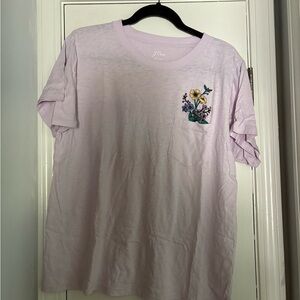 J. Crew Light Purple Tee
